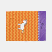 Personalisierter Name Fleecedecke (Vorderseite (Horizontal))