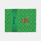 Personalisierter Name Fleecedecke (Vorderseite (Horizontal))