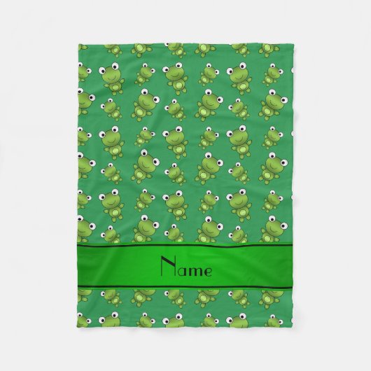 Personalisierter Name Fleecedecke (Vorderseite)