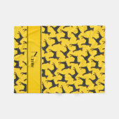 Personalisierter Name Fleecedecke (Vorderseite (Horizontal))