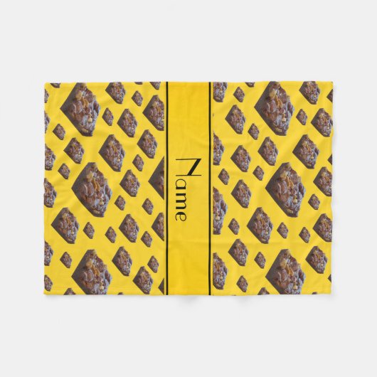 Personalisierter Name Fleecedecke (Vorderseite (Horizontal))