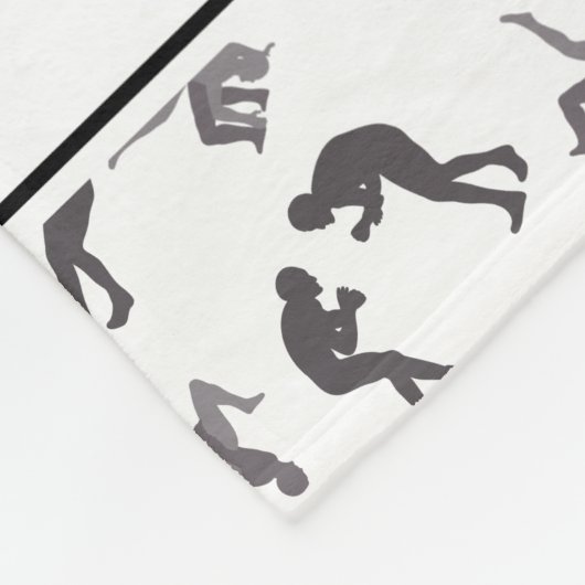 Personalisierter Name Fleecedecke (Ecke)