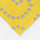 Personalisierter Name Fleecedecke (Ecke)