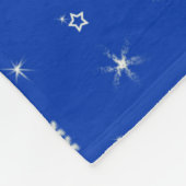 Personalisierter Name Fleecedecke (Ecke)