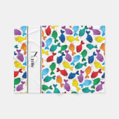 Personalisierter Name Fleecedecke (Vorderseite (Horizontal))