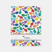 Personalisierter Name Fleecedecke (Vorderseite)