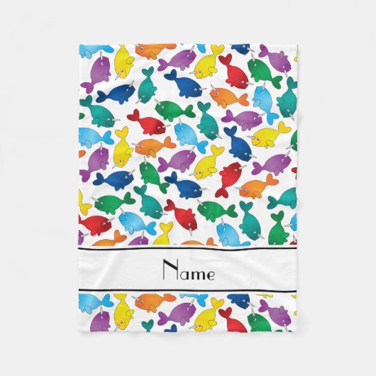 Personalisierter Name Fleecedecke (Vorderseite)