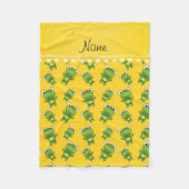 Personalisierter Name Fleecedecke (Vorderseite)