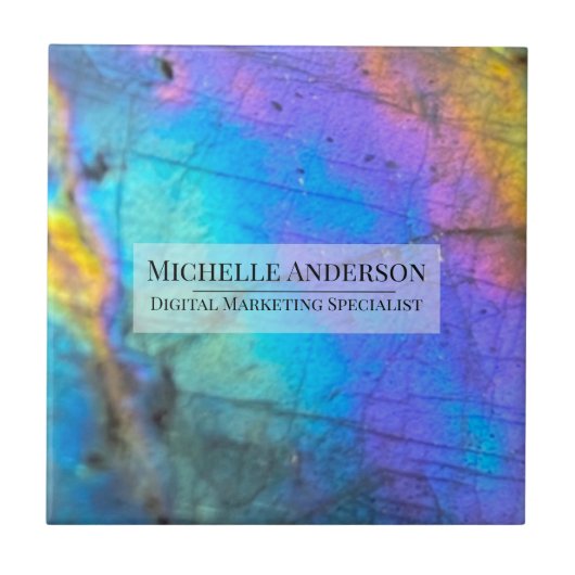 Personalisierter Name Fliese (Vorderseite)