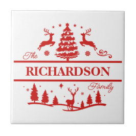 Personalisierter Name Fliese