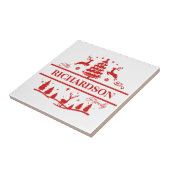 Personalisierter Name Fliese (Seite)