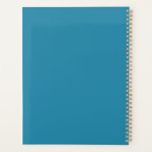 Personalisierter Name: Floral Boot with Humming bi Planer (Rückseite)