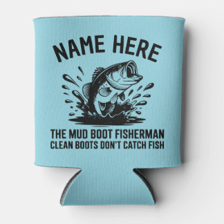 Personalisierter Name Forellenangler Dosenkühler