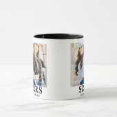 Personalisierter Name Foto Schwester Tasse (Zentrum)