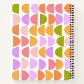 Personalisierter Name Frühling Pastel Schreiben vo Notizblock (Rückseite)