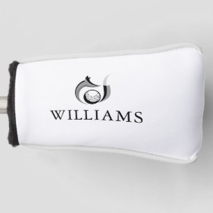 Personalisierter Name Fuchs und Ball Golf Headcover