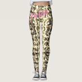 Personalisierter Name Funky Leggings (Vorderseite)