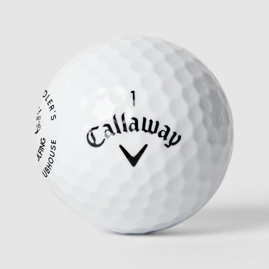 Personalisierter Name Funny Love Golf Ball Custom  (Logo)