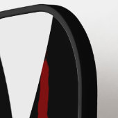 Personalisierter Name: Funny Out Pickleball Schläger (Linke Seite)