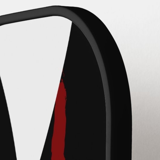 Personalisierter Name: Funny Out Pickleball Schläger (Linke Seite)