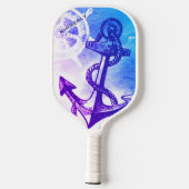 Personalisierter Name für den automatischen Anker Pickleball Schläger (Rückseite)