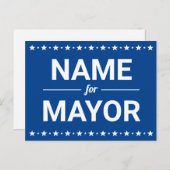 Personalisierter Name für die benutzerdefinierte T Postkarte (Vorne/Hinten)