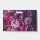 Personalisierter Name für kleine Unternehmen Ausweis (Rückseite)