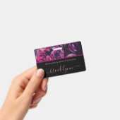 Personalisierter Name für kleine Unternehmen Ausweis (Handheld)