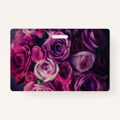 Personalisierter Name für kleine Unternehmen Ausweis (Rückseite)