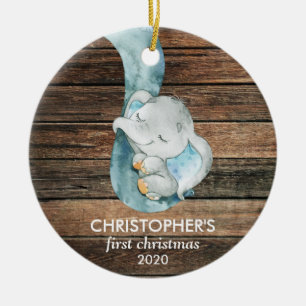 Personalisierter Name für Kleinkinder Keramik Ornament