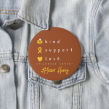 personalisierter Name für Krebs bei Kindern Button