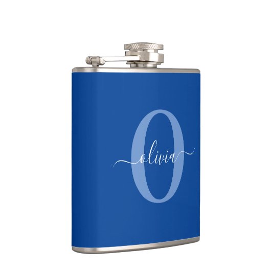 Personalisierter Name für Monogramm Flachmann (Rechts)