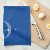 Personalisierter Name für Monogramm Geschirrtuch (Viertel Falte)