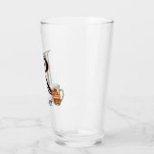 Personalisierter Name für Monogramm Glas (Links)