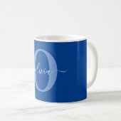 Personalisierter Name für Monogramm Kaffeetasse (VorderseiteRechts)