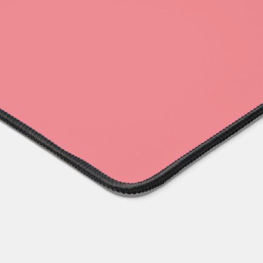 Personalisierter Name für Monogramm-Skripte Schwar Schreibtischunterlage (Ecke)