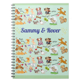 Personalisierter Name für Sie oder Ihr Kind Notizblock