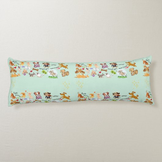 Personalisierter Name für Sie oder Ihr Kind Seitenschläferkissen (Rückseite)