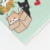 Personalisierter Name für Sie oder Ihre Kind-Fleec Fleecedecke (Ecke)