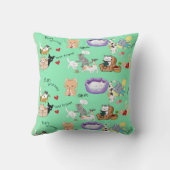 Personalisierter Name für Sie oder Ihren Child Thr Kissen (Rückseite)