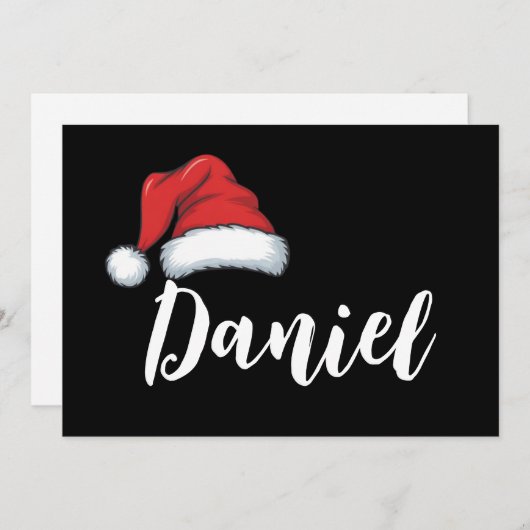 Personalisierter Name für Weihnachten (Vorne/Hinten)