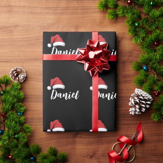Personalisierter Name für Weihnachten Geschenkpapier (Feiertagsgeschenk)