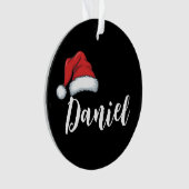 Personalisierter Name für Weihnachten Ornament (Vorderseite)