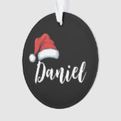 Personalisierter Name für Weihnachten Ornament (Vorderseite)