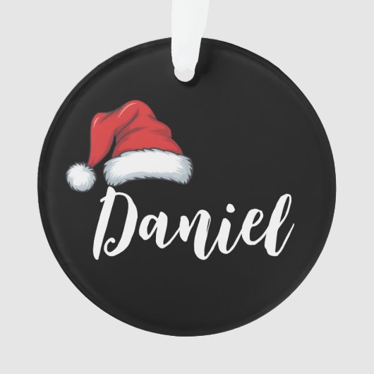 Personalisierter Name für Weihnachten Ornament (Vorderseite)