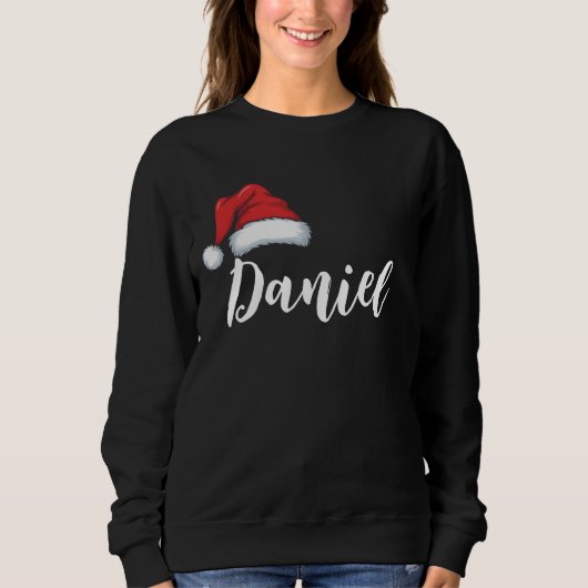 Personalisierter Name für Weihnachten Sweatshirt (Vorderseite)