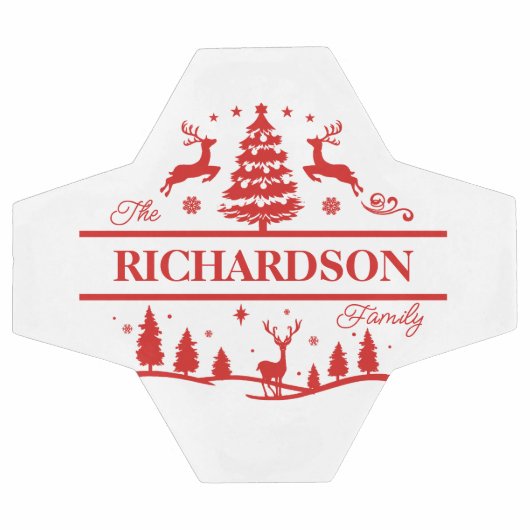 Personalisierter Name Fußball (Flach)