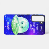 Personalisierter Name Galaxy 21 Samsung Galaxy Hülle (Rückseite (Horizontal))