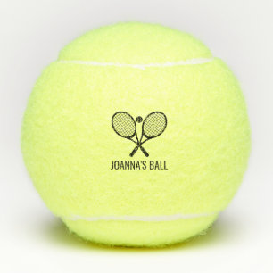 Personalisierter Name Geburtstagsfeier Hochzeitsge Tennisbälle