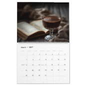 Personalisierter Name Gegründungsdatum Chocolatier Kalender (Mär 2027)